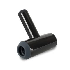   Rebel - pánsky masturbátor - pohyblivý vibrátor - čierny, akumulátorový