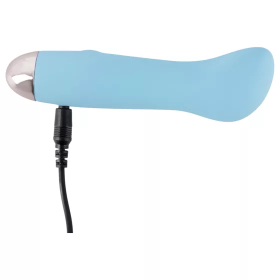 You2Toys - Cuties Mini Blue - akumulátorový vibrátor na bod G (tyrkysový)