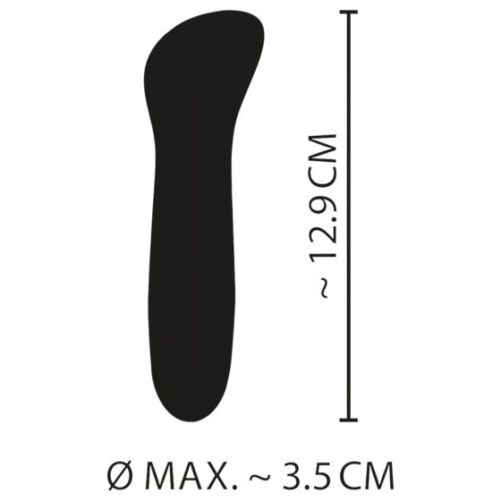 Mini modrý - nabíjateľný, G-bod vibrátor (tyrkysový)