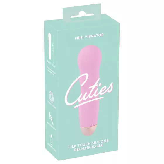 Cuties Mini Rose - vibrátor na klitoris - akumulátorový - ružový