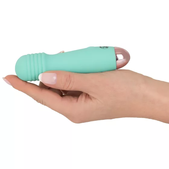 You2Toys - Cuties Mini Wand - akumulátorový, mini masážny vibrátor (zelený)