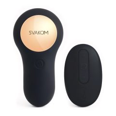   Svakom Vick - vodeodolný vibrátor na prostatu a G-bod (čierny)
