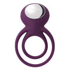   Svakom Tammy - nabíjací vodotesný krúžok na penis a semenníky (fialový)