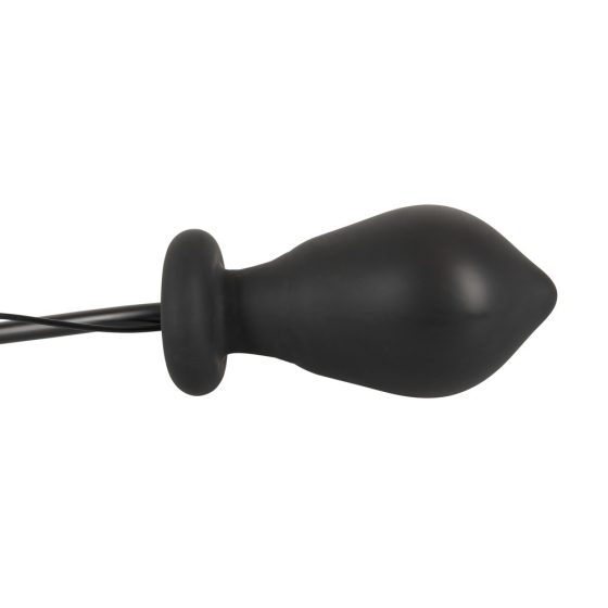 You2Toys Inflatable vibrating butt plug - nafukovací vibrátor na análne rozširovanie (čierny)