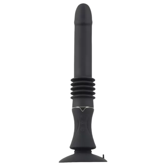 You2Toys Fucking Machine - prirážací vibrátor s prísavkou (čierny)