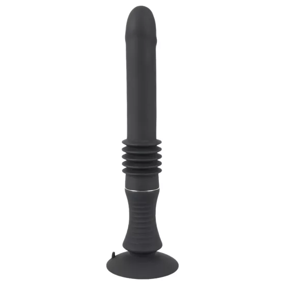 You2Toys Fucking Machine - prirážací vibrátor s prísavkou (čierny)