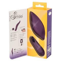   SMILE Panty - rádiovo ovládaný, vodotesný vibrátor na klitoris (fialový)