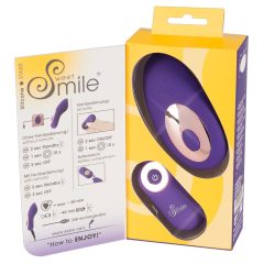   SMILE Panty - dobíjací rádiový vibrátor na klitoris (fialový)