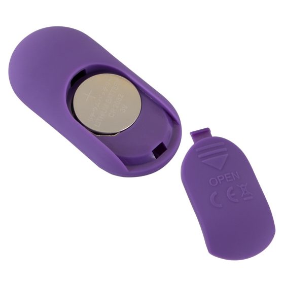 SMILE Panty - dobíjací rádiový vibrátor na klitoris (fialový)