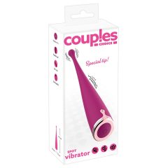   Couples Choice Spot Vibrator - nabíjací vibrátor na klitoris (ružový)