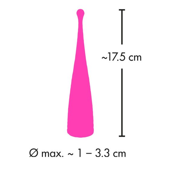 Couples Choice Spot Vibrator - nabíjací vibrátor na klitoris (ružový)