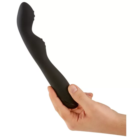 Rebel - vibrátor na prostatu s 2 motormi - čierny