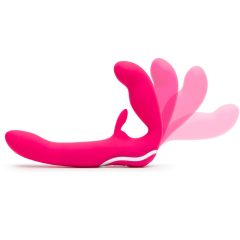 Happyrabbit Strapless - vibrátor bez ramienok (ružový)