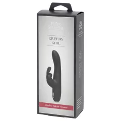   Fifty Shades of Grey - vibrátor Greedy Girl - nabíjateľný - čierny