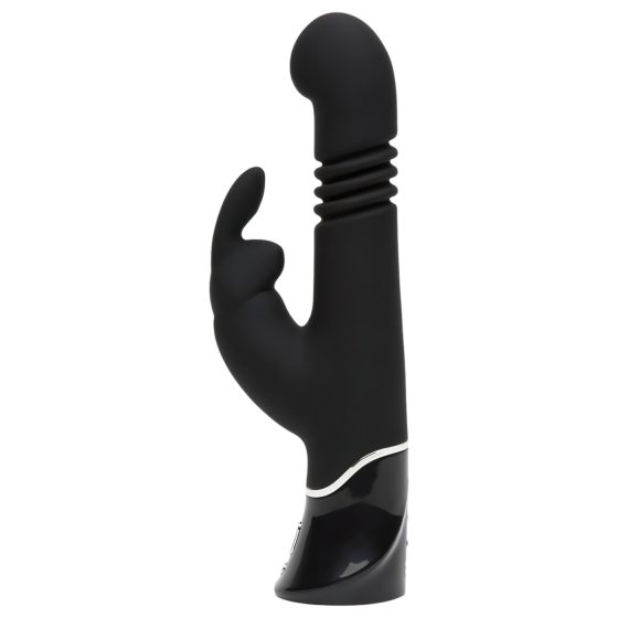 Fifty Shades of Grey - vibračný dildo s pohybom - čierny