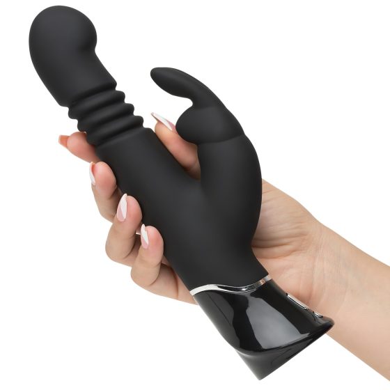 Fifty Shades of Grey - vibračný dildo s pohybom - čierny