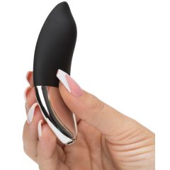   Fifty Shades of Grey Relentless Panty - Vibrátor na klitoris (čierny a strieborný)