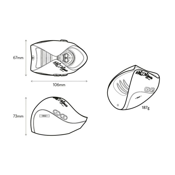 Hot Octopuss - masturbátor pre mužov - dobíjací - čierny