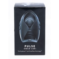   Hot Octopuss Pulse Solo Lux - nabíjací masturbátor na diaľkové ovládanie (čierny)