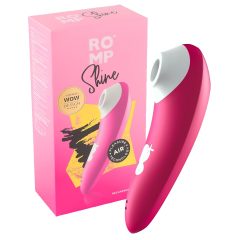   ROMP Shine - vodotesný stimulátor klitorisu s vlnami vzduchu (ružový)