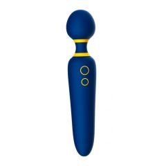   ROMP Flip Wand - nabíjací, vodotesný masážný vibrátor (modrý)