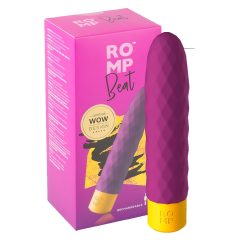 ROMP Beat - nabíjateľný vodotesný vibrátor (fialový)