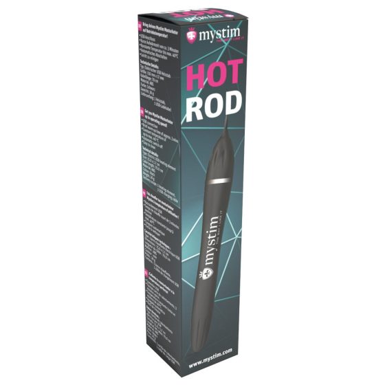 mystim Hot Rod - masturbátor, tyč s ohrevom
