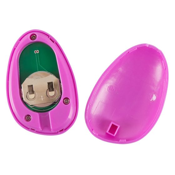SMILE Rotujúca lopta lásky - rádiom riadené rotujúce vibračné vajíčko na batérie (fialové)