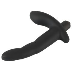 Rebel Naughty Finger - prostatický vibrátor (čierny)