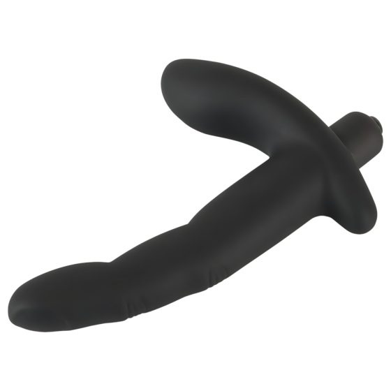 Rebel Naughty Finger - prostatický vibrátor (čierny)