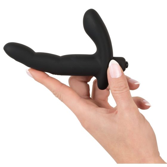 Rebel Naughty Finger - vibrátor na prostatu (čierny)