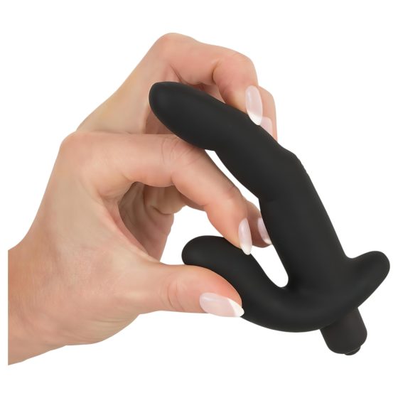 Rebel Naughty Finger - prostatický vibrátor (čierny)