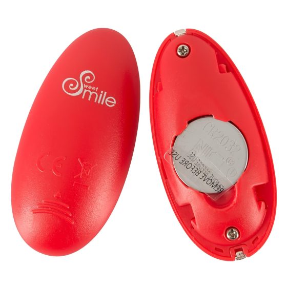 SMILE Love Ball - nabíjacie, bezdrôtové vibračné vajíčko (červené)
