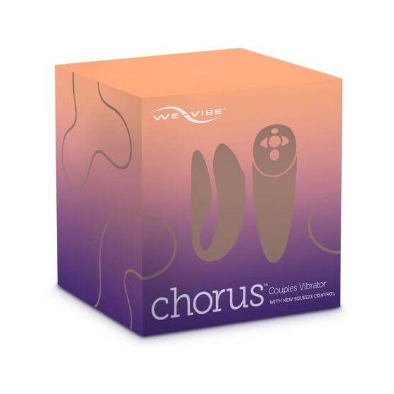Chorus by We-Vibe - nabíjací, smart vibrátor na bod G a klitoris (fialový)