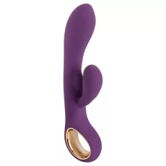   You2Toys - vibrátor s rabbit stimuláciou klitorisu - nabíjateľný - fialový