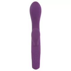   You2Toys - vibrátor s rabbit stimuláciou klitorisu - nabíjateľný - fialový