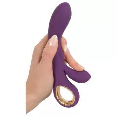   You2Toys - vibrátor s rabbit stimuláciou klitorisu - nabíjateľný - fialový