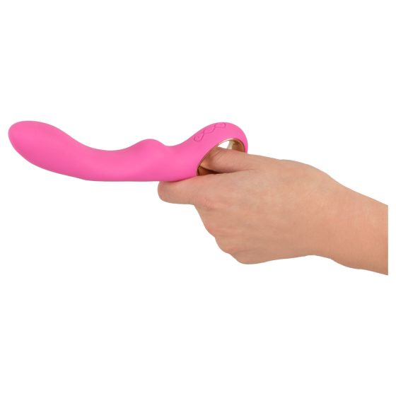 You2Toys - Dual Petit - Nabíjateľný, 2-motorový vibrátor (ružový)