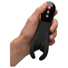 Fun Factory Manta - žaluďový vibrátor (čierny)