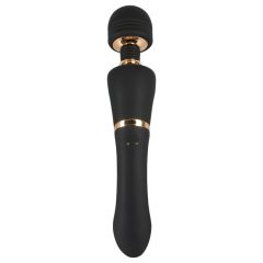   Cleopatra Prútik - nabíjateľný, vodotesný masážny vibrátor (čierny)