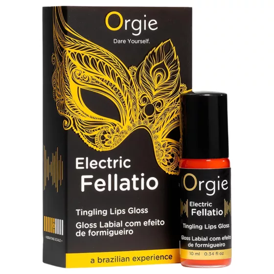 Orgie Electric Fellation - šteklivý lesk na pery (10 ml)