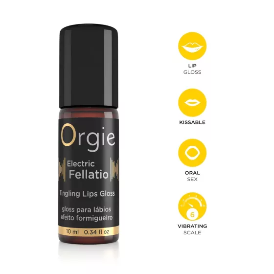 Orgie Electric Fellation - šteklivý lesk na pery (10 ml)