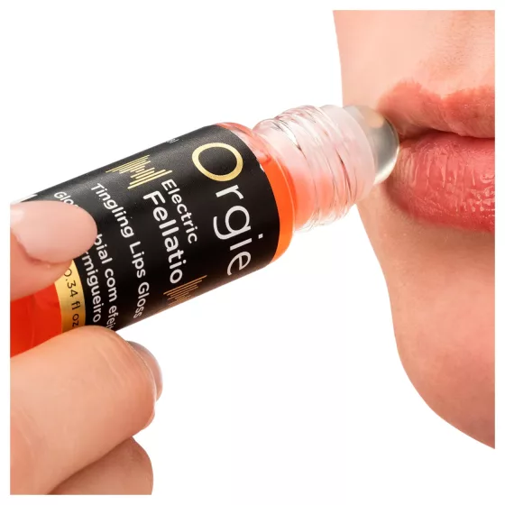 Orgie Electric Fellation - šteklivý lesk na pery (10 ml)