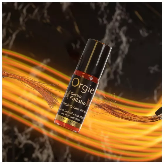 Orgie Electric Fellation - šteklivý lesk na pery (10 ml)