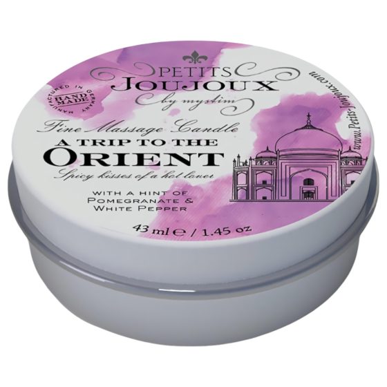 Petits Joujoux Orient - masážna sviečka - granátové jablko biely korenie - 43 ml