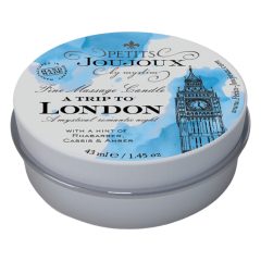   Petits Joujoux London - masážna sviečka - 43 ml (rebarbora - ambra)