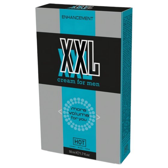 HOT XXL Volume - krém na podporu erekcie pre mužov - 50 ml