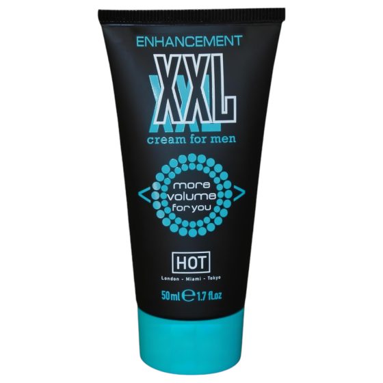 HOT XXL Volume - krém na podporu erekcie pre mužov - 50 ml
