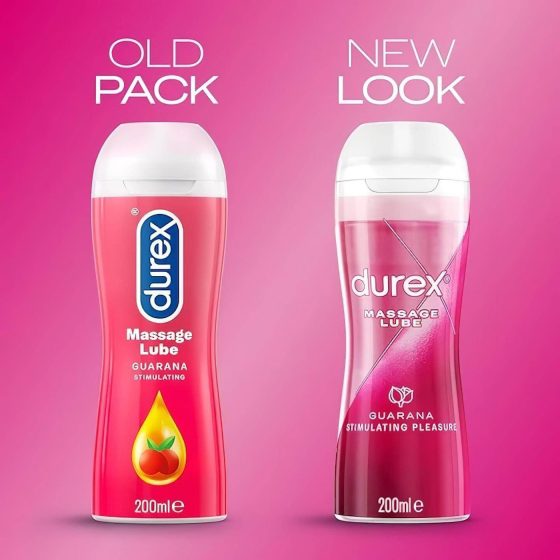 Durex 2v1 masážny olej - Guarana (200ml)