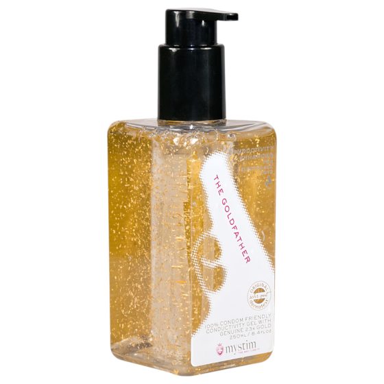 mystim lubrikant pre elektro sex - 23k zlato (250ml)